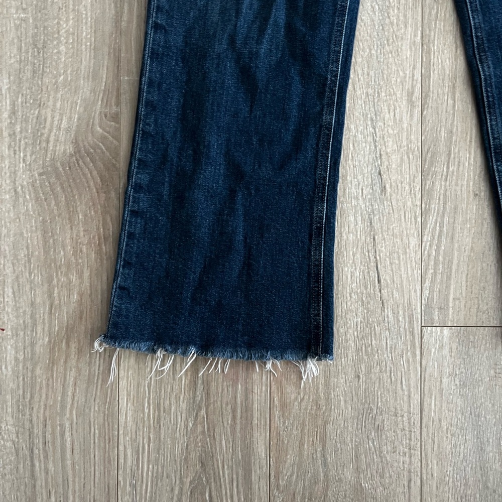 Paige Women's Leenah Ankle Raw Hem Jean Gracie Lou Size 27 - Picture 3 of 10